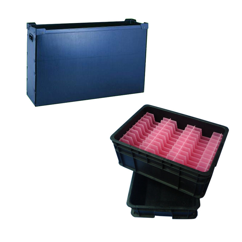 Conductive PP Corrugated Container / Antistatic Corrugated Plates